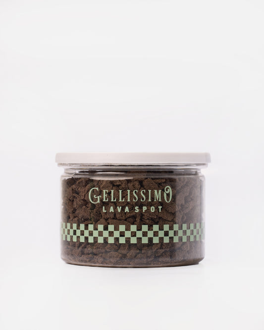 Dark cookies crumble