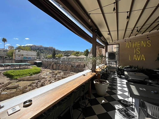 Photo of Athens lava spot