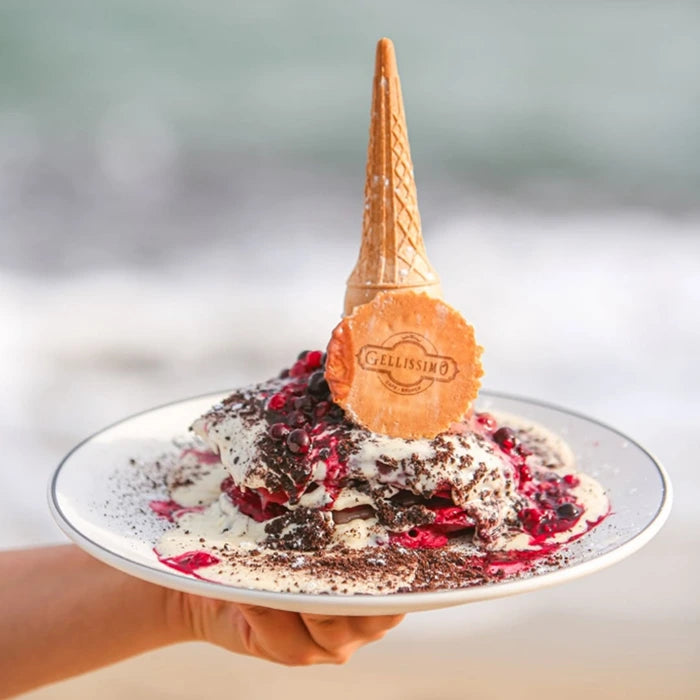 Pancakes Red velvet pancakes